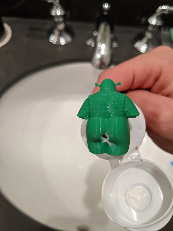 Funny Toothpaste Topper