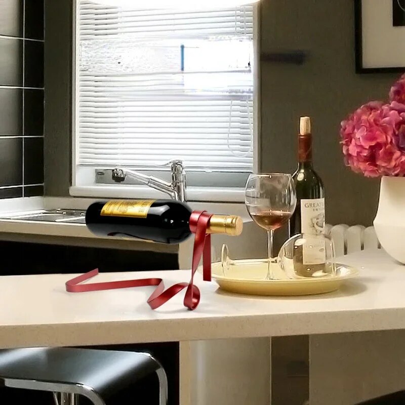 Floating Wine Bottle Holder