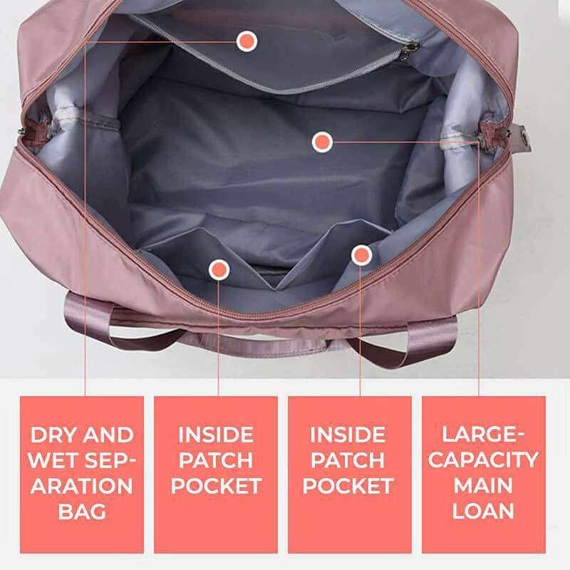 Large Capacity Foldable Travel Bag