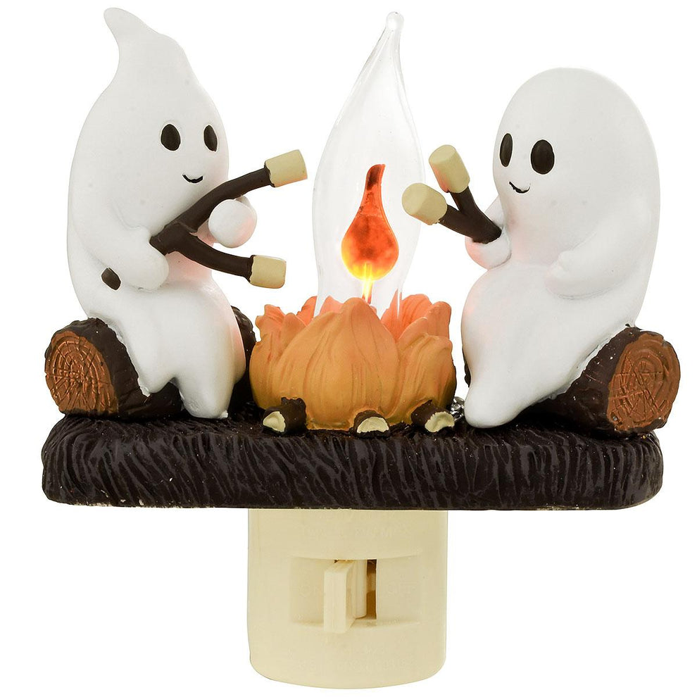 Ghosts campfire flickering fire night light