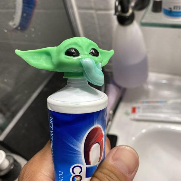 Funny Toothpaste Topper