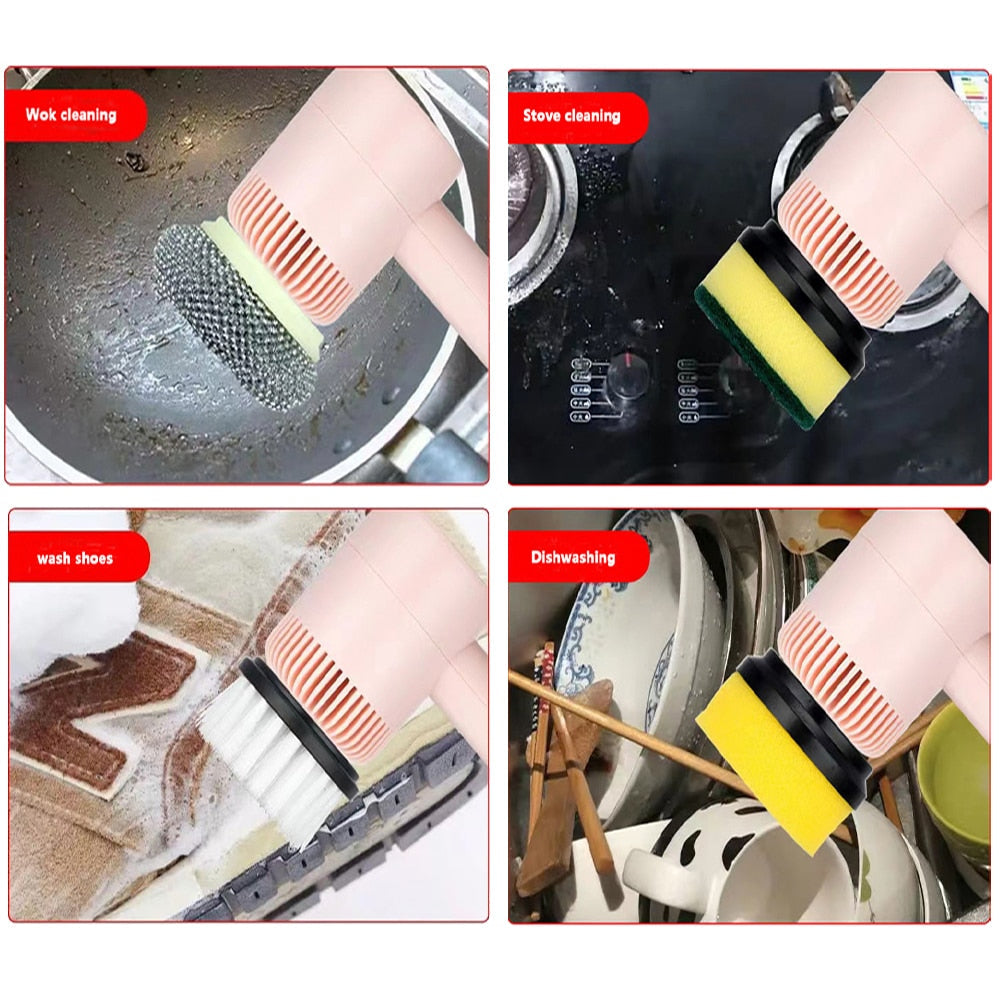 Electric Dishwashing Brush