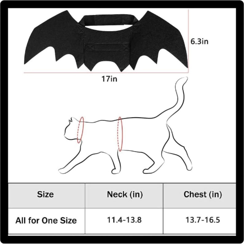 Bat Wings Costume for Pets