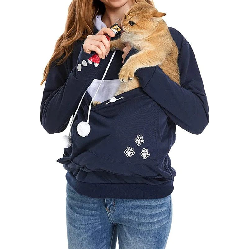 Dog Pouch Hoodie